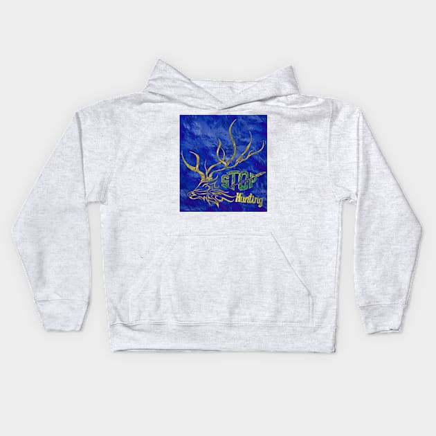 Love wild life Kids Hoodie by JNS Art